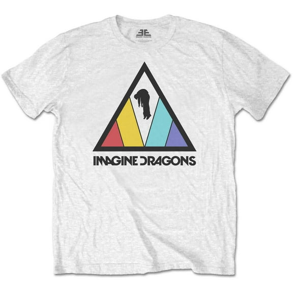 Imagine Dragons Kids T-Shirt: Triangle Logo (7-8 Years)