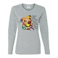 thumbnail image 3 of Colorful Pitbul | People Will Know How Large Your Soul | Dean Russo Art Animal Lover Womens Long Sleeve T-Shirt, Heather Grey, Medium, 3 of 6