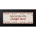 thumbnail image 2 of Allen, Kimberly 24x12 Black Modern Framed Museum Art Print Titled - Begin Each Day, 2 of 5