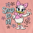thumbnail image 3 of Disney - Daisy Duck - Snap To It - Toddler & Youth Girls Short Sleeve Graphic T-Shirt, 3 of 5