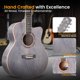 thumbnail image 5 of Pyle PGA550CAB, guitarra acústica de 6 cuerdas, 5 of 7