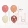 thumbnail image 2 of Unique Bargains Latex Party Balloons with Ribbon Pink Gold Beige 12inch 60Pcs, 2 of 6