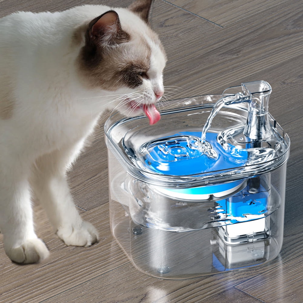 Pet Water Dispenser Transparent Automatic Circulation Intelligent Induction Water Fountain | Walmart Canada Pet Water Dispenser Transparent Automatic Circulation Intelligent Induction Water Fountain | Walmart Canada