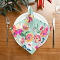 thumbnail image 2 of GZHJMY Splendid Flowers Napkins Table Decorations Napkin Set for Gift Giving, Dining, Parties 20 x 20in, 2 of 7