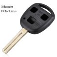 thumbnail image 1 of 3 Buttons Universal Pad Switch Remote Car Key Shell Case Fit For Toyota Rav4 Yaris Prado Corolla Land Cruiser Previa Tarago, 1 of 1