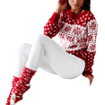 thumbnail image 3 of Loliuicca Womens Christmas Snowflake Long Sleeve Knitted Pullover Ugly Sweater, 3 of 6