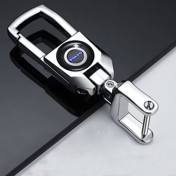 Universal 360 ° Llavero Giratorio De metal 3D Para Coche/Accesorios De