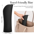 thumbnail image 2 of Mber Makeup Brush Bag, Portable Silicone Makeup Brush Case, Stand-Up Holder, Cosmetic Organizer Travel Pouch, Black, 2 of 5