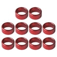 thumbnail image 4 of 2x10 Anillos De Metal Para Pata De Paloma, Identifican Bandas, Eliminan Fácilmente Los Accesorios, Color Rojo, 4 of 6
