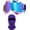 Camo Purple Pink-solid Purple, variant on OTG Goggles with Balaclava ATV Dirt Motocross Riding Goggles Racing Skiing Goggles for Women Girls