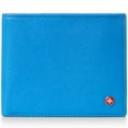 thumbnail image 1 of Alpine Swiss RFID Mens Wallet Deluxe Capacity Passcase Bifold Two Bill Sections, 1 of 7