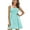 Turquoise Blue, variant on As Rose Rich Women's Cover up Beach Strapless Mini Dress, M
