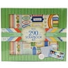 290-Piece Complete Scrapbooking Kit, Spring Color Combo