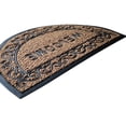 thumbnail image 3 of Paillasson demi-cercle en fibre de coco Home Décor Inc. – Fibre naturelle durable, envers antidérapant, 3 of 4