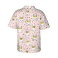 thumbnail image 3 of Goofa Queen For Rabbit Hawaiian Shirt for Men, Unisex Summer Beach Casual Short Sleeve Button Down Shirts,Aloha Tropical Floral print shirt-Medium, 3 of 9