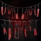 thumbnail image 2 of Guirnalda colgante de armas sangrientas de Halloween, 12 piezas de cuchillo, tijeras, colgante de sierra, decoración de fiesta temática zombie, accesorios para casa encantada, 2 of 5