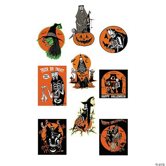 9 Pc. Toxictoons™ Cutout Wall Decoration Set - Series 1 - Halloween Decoration