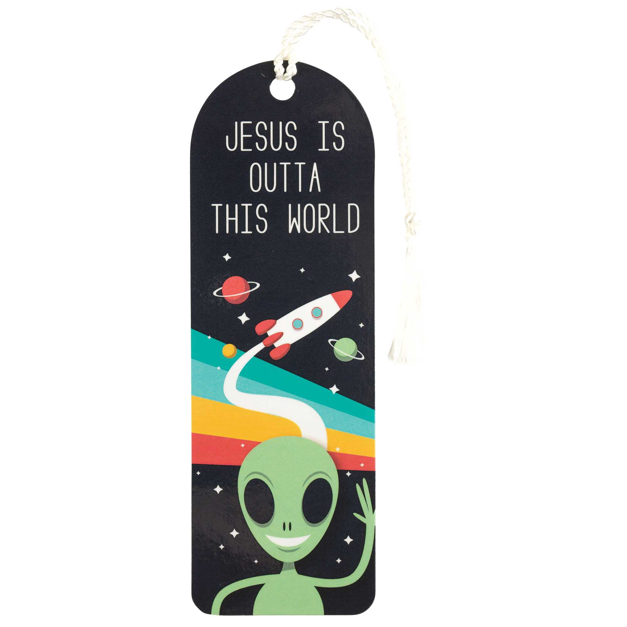 Dicksons Outta This World 6 x 2 Inch Keepsake Tassels Bookmarks Pack of 12