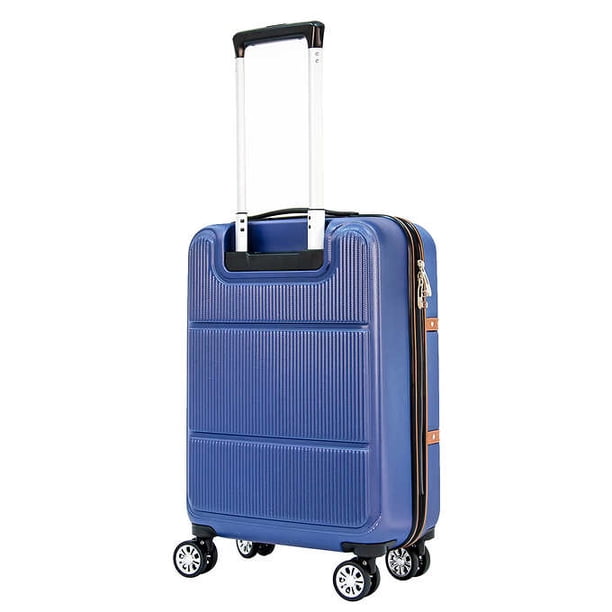Samboro Premier 3-piece Hardside Luggage Set - Blue - Walmart.ca