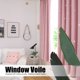 thumbnail image 1 of Cortina De Ventana, Sombreado Alto De Gasa Para Ventana Para Dormitorio, Sala De Estar Para Estudio, 1 of 7