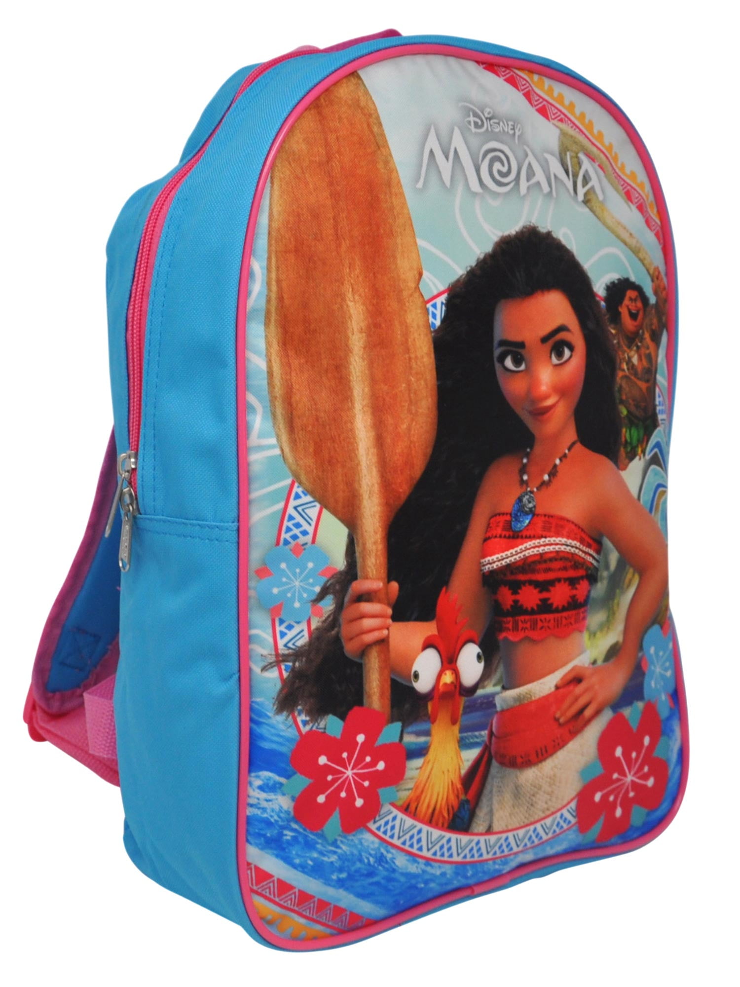 Girls Moana Backpack 15/" Light Blue