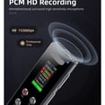 thumbnail image 2 of Digital Voice Recorder for Lectures Meetings Voice Activated Recording Device Recorder ,Portable, 2 of 6