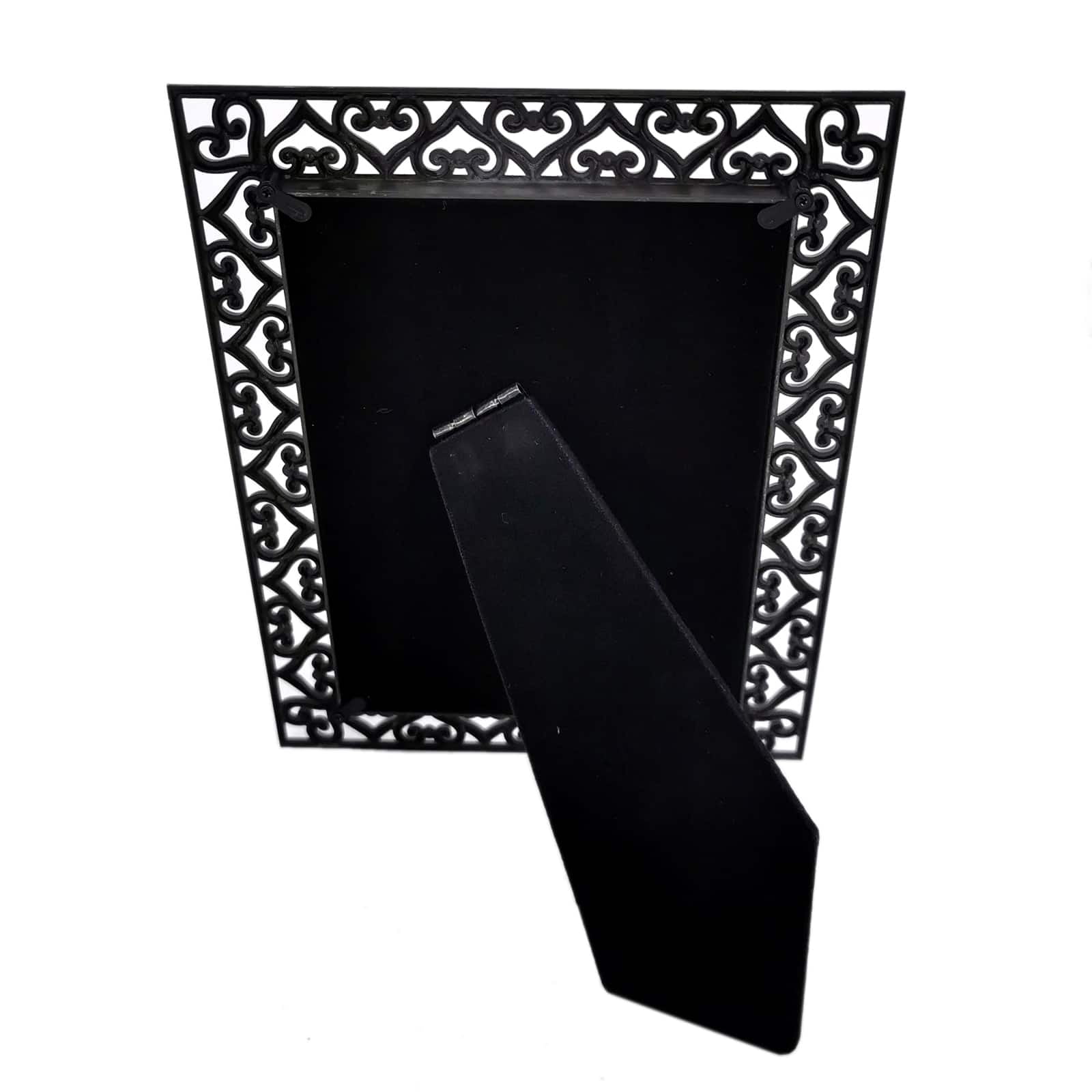 Studio Decor Expressions Pewter Hearts Jeweled Frame