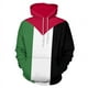 thumbnail image 2 of Sudadera con capucha con estampado 3D de la bandera de Paraguay y Sudáfrica para hombre, sudadera de manga larga con la bandera nacional de Italia, tops de otoño y primavera, 2 of 5