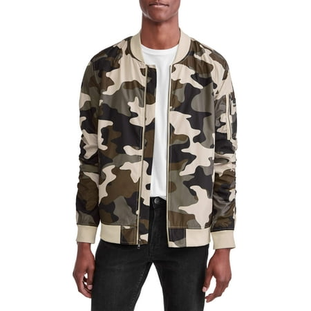 Sandstone Mens Bomber Jacket - Jackson Men's Camo Bomber Jacket