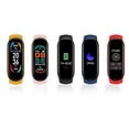 thumbnail image 1 of M6 Intelligent Watch Fitness Watch Heart Rate Sleep Monitor Smartwatch 0.96in Color Screen IP67 Waterproof Sports Wristband, 1 of 5