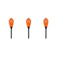 thumbnail image 1 of Wosthever 3 uds flotadores de pesca palo de luz boya de agua salada flotador portátil Mini suministro Bobber accesorios fluctuar al aire libre Pescar Naranja, 1 of 6
