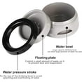 thumbnail image 2 of Slobber Stopper Pet Water Bowl, Hygienic Safe Non-Slip Design Floating Plate Slow Water Feeder, 750Ml Dishwasher Safe Easy Assembly &amp; Disassembly for Dogs &amp; Cats, 2 of 5