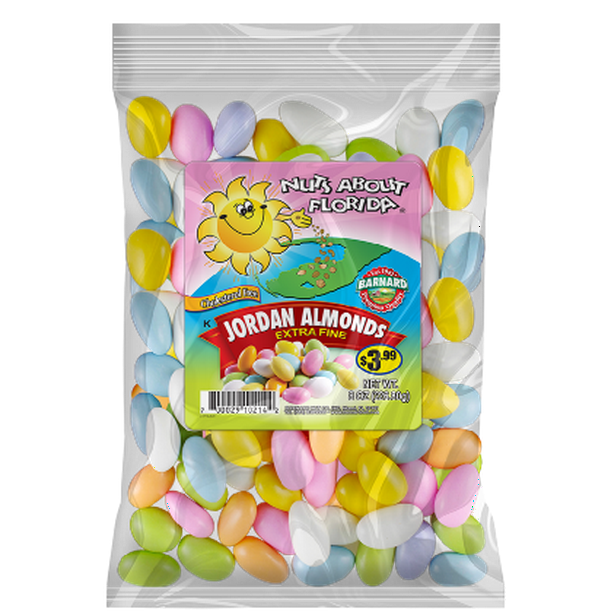 Nuts About Florida Barnard CholesterolFree Extra Fine Jordan Almonds