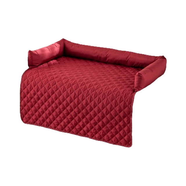 kurtrusly Cloth Large Dog Basket For Restful Sleep Let Pet Sleep Peacefully In Spacious Bed Soft Red
