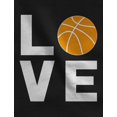 thumbnail image 2 of TeeStars - Love Basketball - Gift Idea for Basketball Fans Cool Women T-Shirt Small Pink, 2 of 5