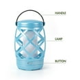 Ozark Trail Flame Light LED Lantern, 100 Lumen, 2 Pack, Teal