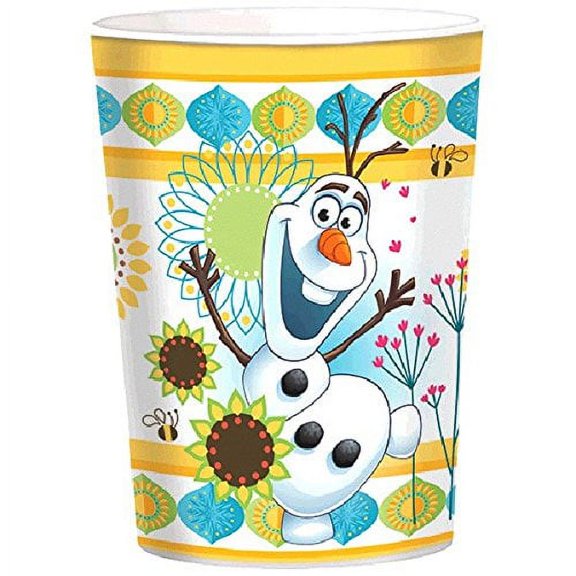 American Greetings Frozen Party Supplies, Reusable 16 oz. Party Cup, 1-Count