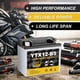 thumbnail image 5 of Batería para motocicleta Daakmax YTX12-BS 12V 10Ah AGM, 5 of 7