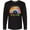 AB-Black, variant on Inktastic Have the Courage to Be Kind Watercolor Rainbow Long Sleeve T-Shirt
