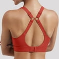 thumbnail image 5 of Everyday Bras for Women Pack of Bra Women S Bras Sports Bra Low Support 2 Cup Push up Bra Womens Bras No Underwire High Support Sports Bras One Shoulder Sports Bra Top Women Sports Bra High Red M, 5 of 6