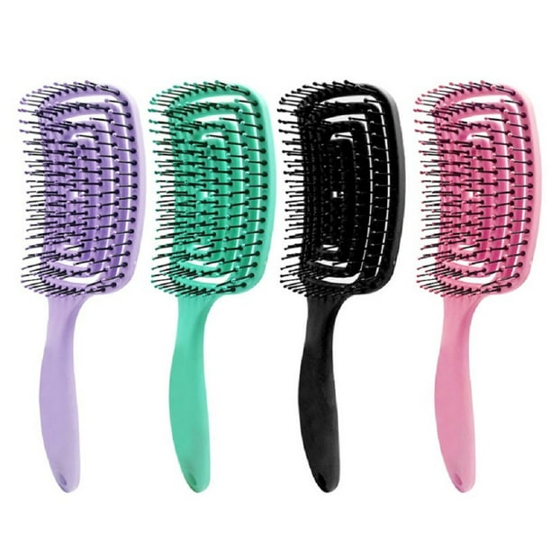sollys sløjfe unse Tug-Free Hair Brush With Flat Handle For Ideal Hold, Ventilated Detangling Hair Brush, Unique Detangler Brush, Flexible Soft Needle Bristles, Detangling Wet/Dry Hair(Purple) - Walmart.com sollys sløjfe unse Tug-Free Hair Brush With Flat Handle For Ideal Hold, Ventilated Detangling Hair Brush, Unique Detangler Brush, Flexible Soft Needle Bristles, Detangling Wet/Dry Hair(Purple) - Walmart.com