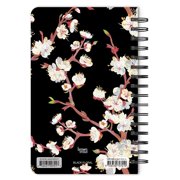 BrownTrout, Black Foral Compact Journal
