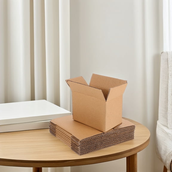 Hemoton 10pcs Corrugated Packaging Boxes Cardboard Mailer Shipping Boxes Small Mailing Packing Boxes For Packing Moving Mailing Storage
