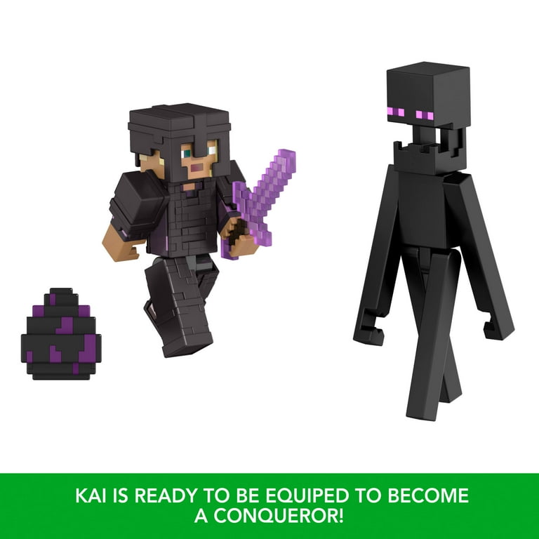 Minecraft Action Figures & Accessories 2-Pack, 3.25-inch