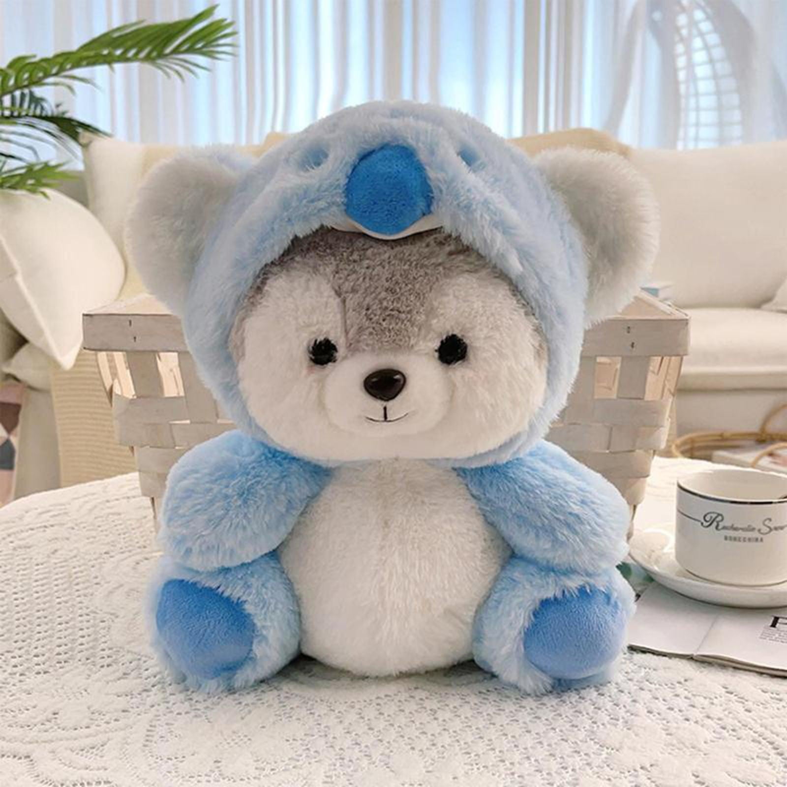 HUASHENG Cute Animal Design Plush Toy 1 Count Stuffed Toy Soft Plush Toy For Kids & Adults Birthday Girls