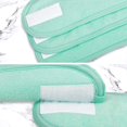 thumbnail image 5 of Yiting 4 PCS Spa Headband, Make up Hair Band, Stretch Terry Cloth Headband for Sport Yoga Shower (Mint Green), 5 of 5