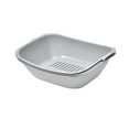 thumbnail image 2 of Caja de arena para gatos con parte superior abierta, bandeja de arena para gatitos con lados altos, para animales pequeños, suministros para mascotas, Yuyangstore Bandeja de arena para gatos, 2 of 8
