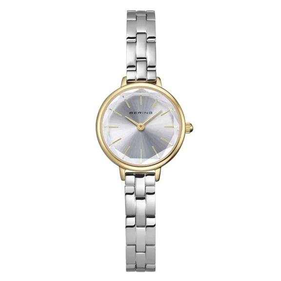 Bering Two Tone Stainless Steel Women's Quartz Watch 11024-710