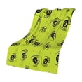thumbnail image 2 of Roiihwy Halloween Throw Blanket, Bat Ghost Fall Plaid Blanket, Soft Fuzzy Plush Spooky Spider Bats Flannel Halloween Fleece Blankets and Throws for Bedding Sofa Couch(40x30in), 2 of 6