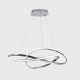 thumbnail image 2 of Lámpara KNOT Luxica Lighting Tipo Candil Colgante LED plateada 6003 C, 2 of 10